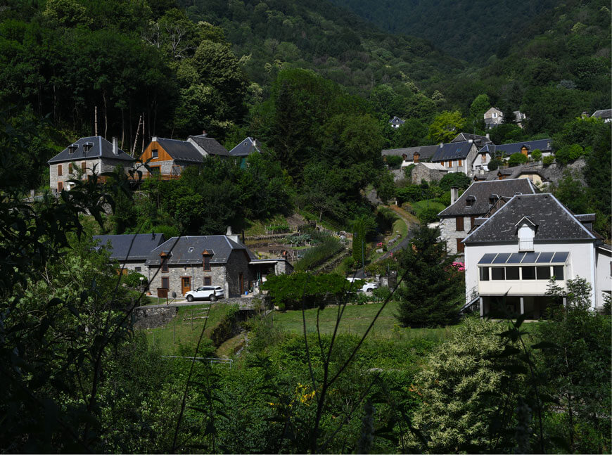 Village de Lège aujourd'hui