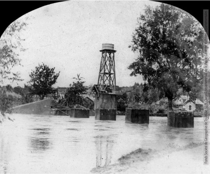Loures Barousse et autres lieux inondation du 3 juillet 1897
