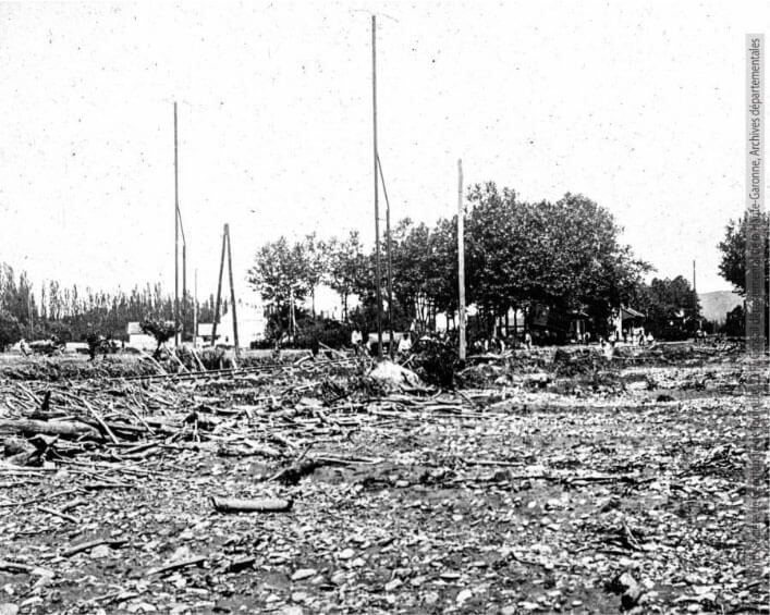 Loures Barousse et autres lieux inondation du 3 juillet 1897