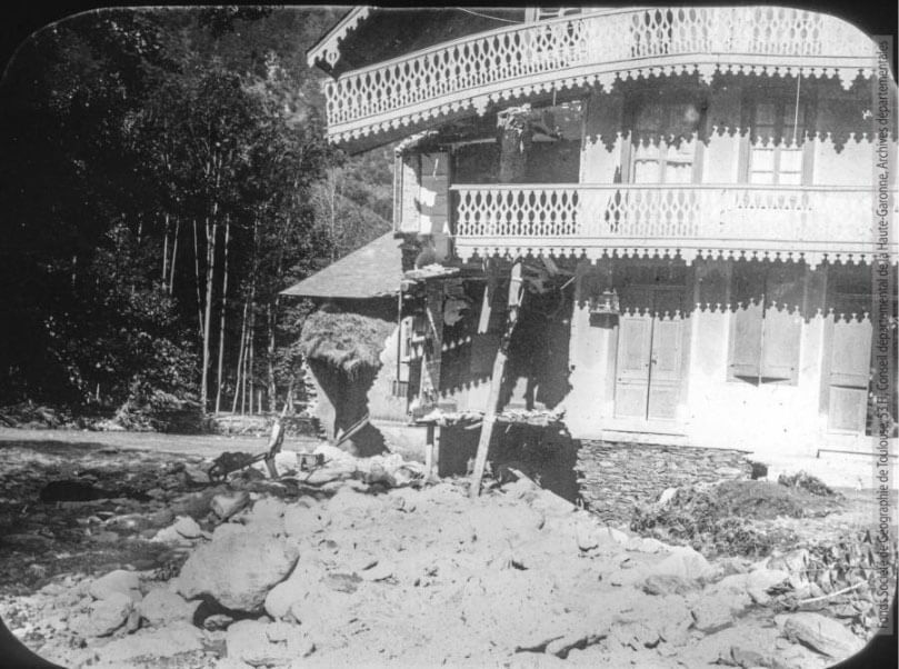 Vallee de la Garonne : inondation du 3 juillet 1897